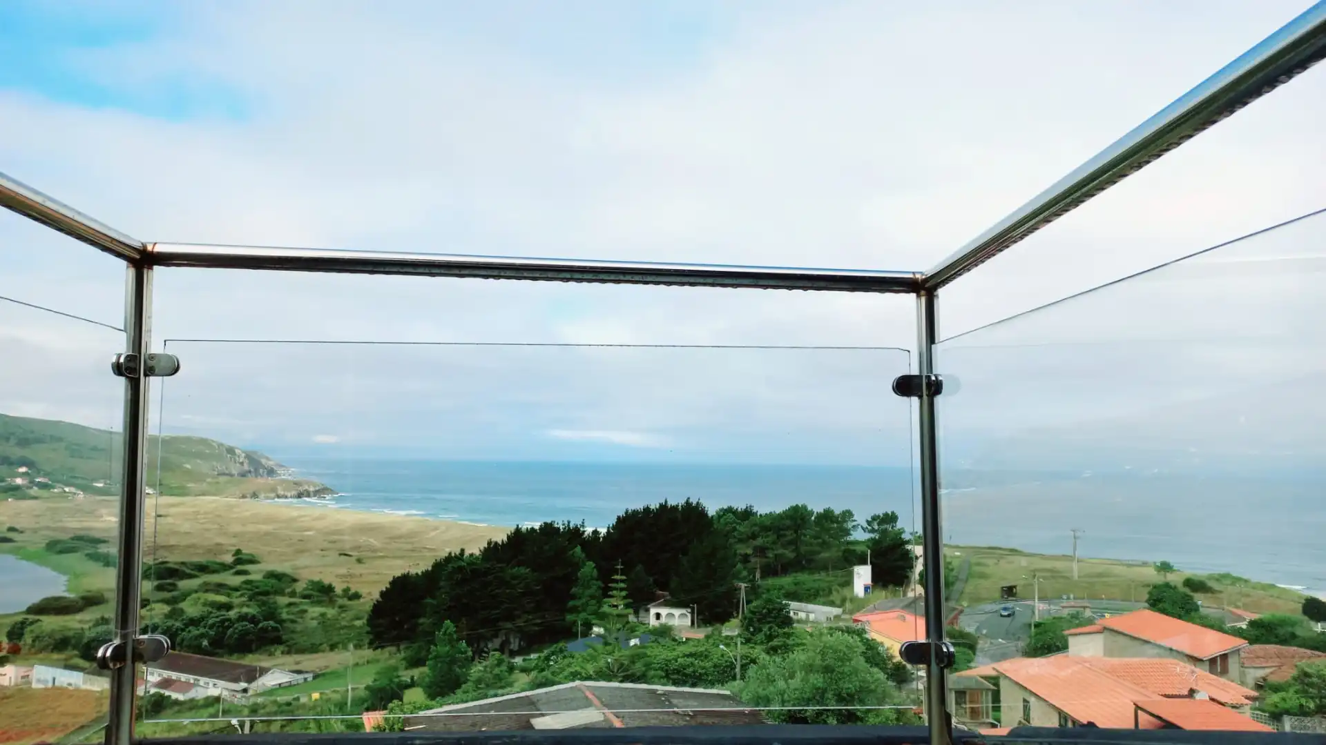Balcony of Houses for rent in Ferrol  with Private garden, Terrace and Storage room