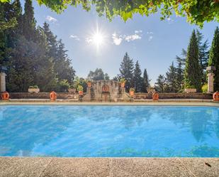 Piscina de Casa o xalet en venda en San Lorenzo de El Escorial amb Calefacció, Jardí privat i Terrassa