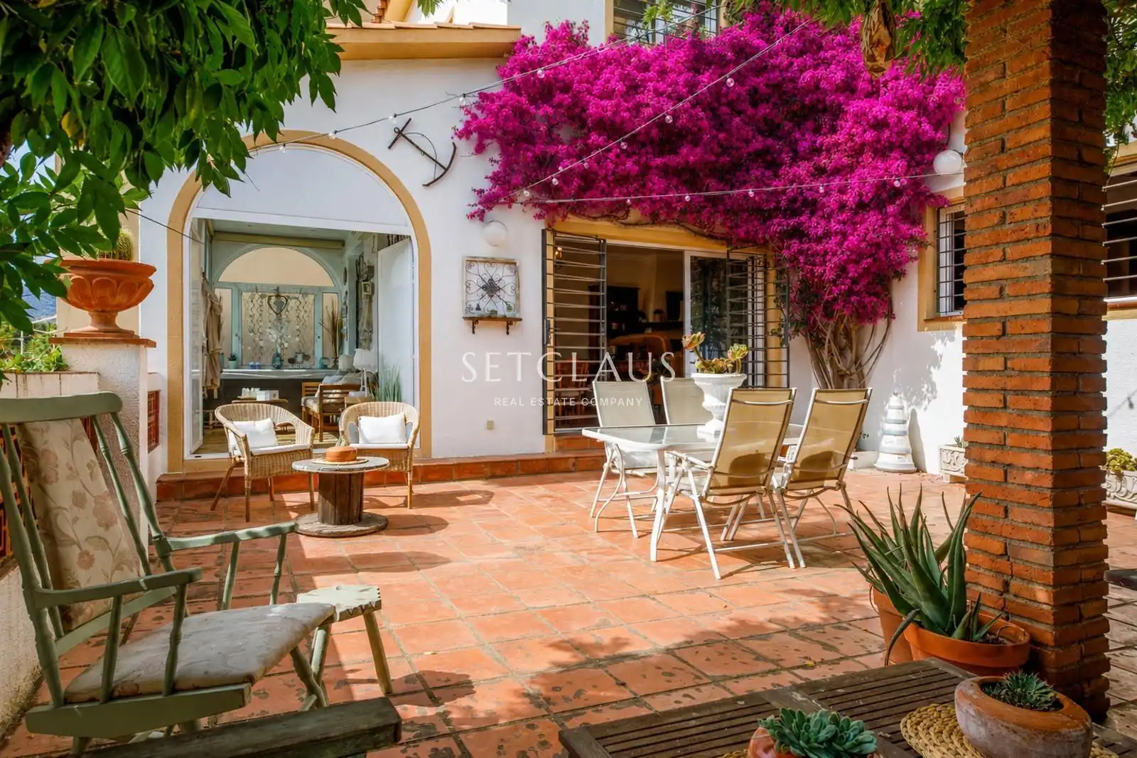 Terrassa de Casa o xalet en venda en El Masnou amb Aire condicionat, Calefacció i Jardí privat