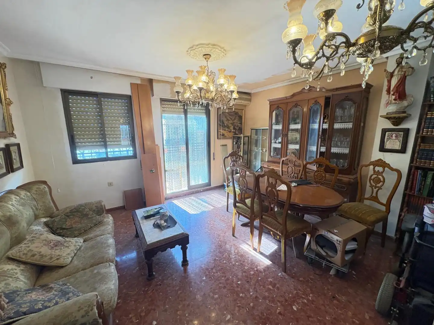 Sala d'estar de Àtic en venda en Jaén amb Terrassa