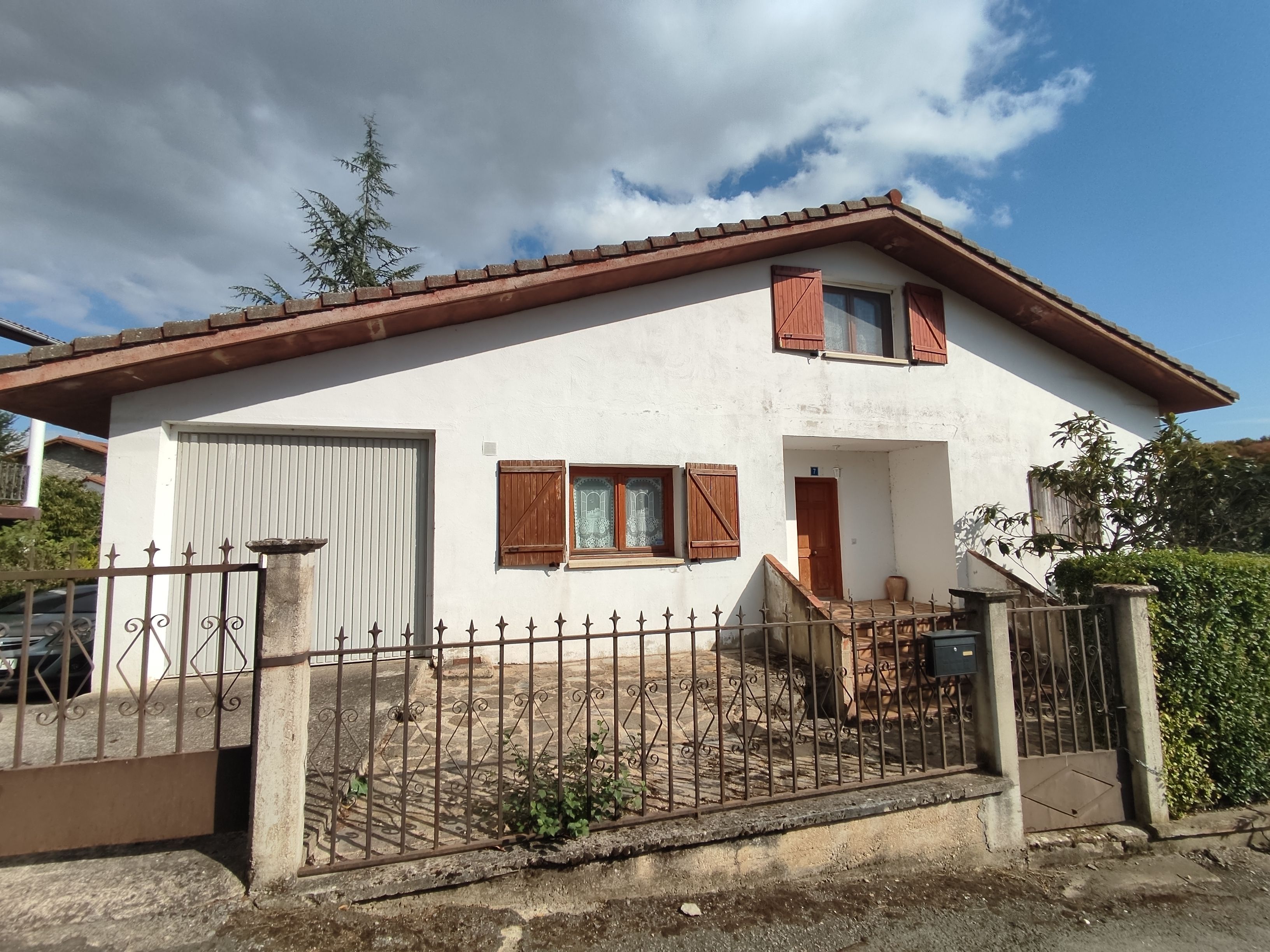 Exterior view of House or chalet for sale in Iruña Oka / Iruña de Oca  with Private garden, Storage room and Swimming Pool