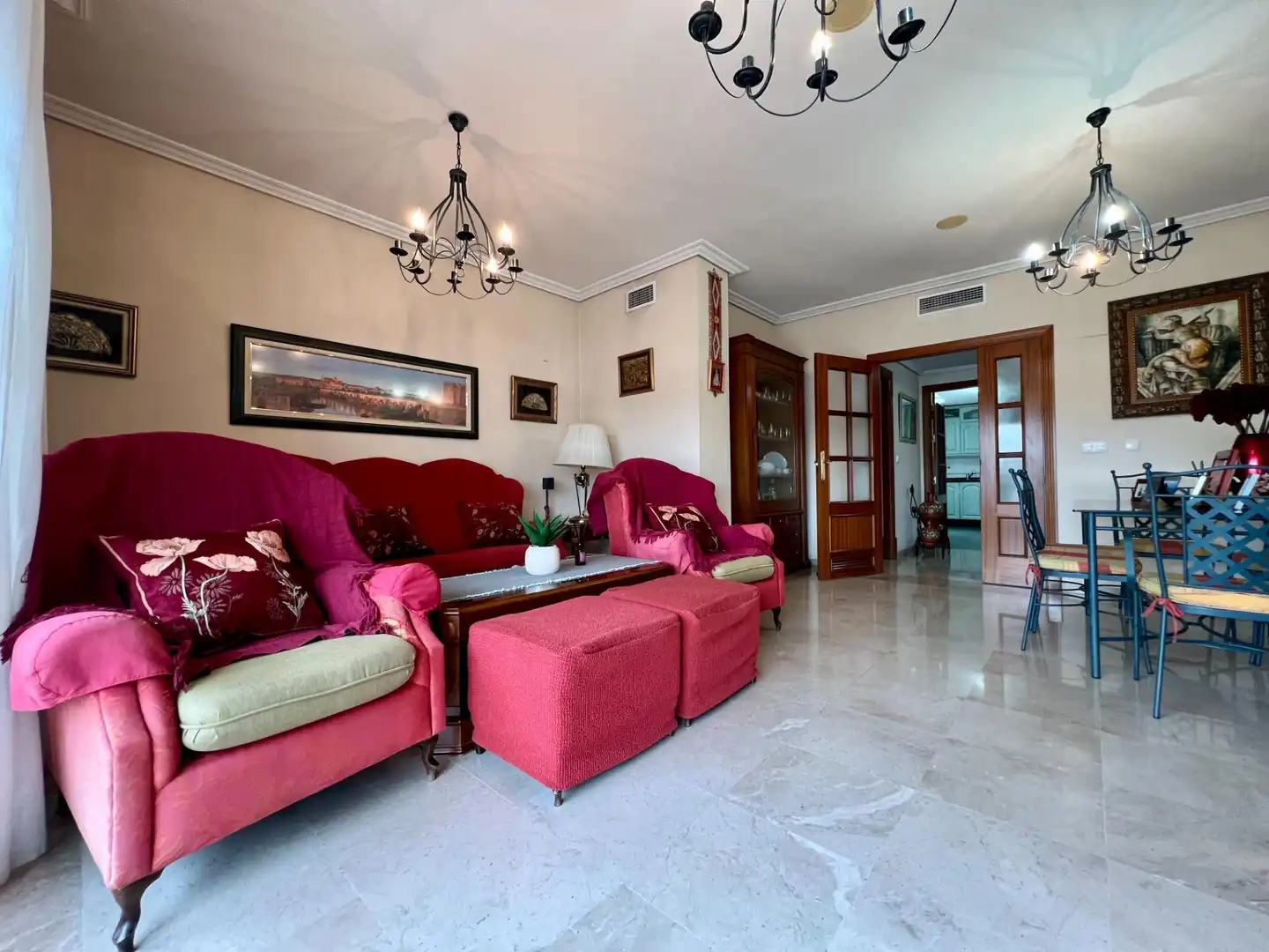 Sala de estar de Piso en venta en Córdoba con Aire acondicionado, Jardín privado y Terraza
