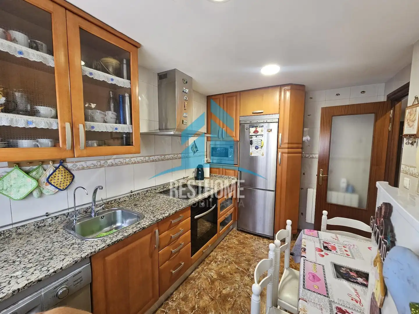 Cocina de Casa o chalet en venta en Castejón (Navarra) con Aire acondicionado, Calefacción y Terraza