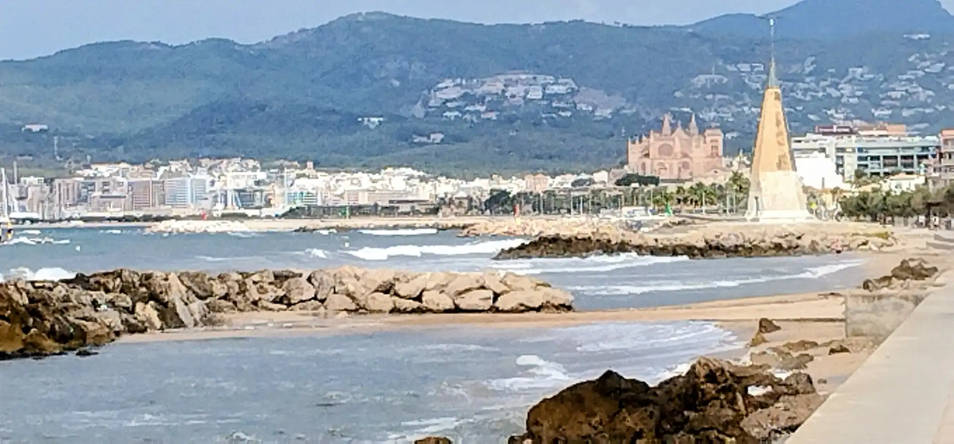 Vista exterior de Piso en venta en  Palma de Mallorca con Terraza y Balcón