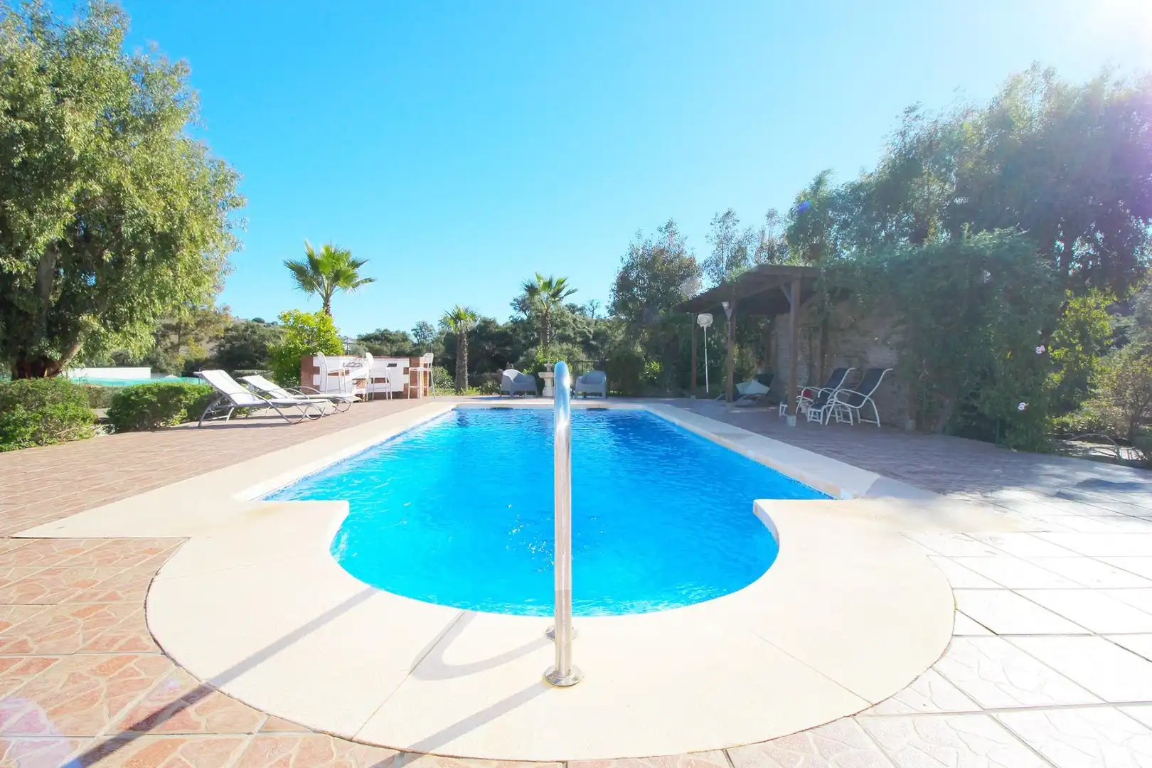 Piscina de Casa o xalet en venda en Almogía amb Aire condicionat, Calefacció i Jardí privat