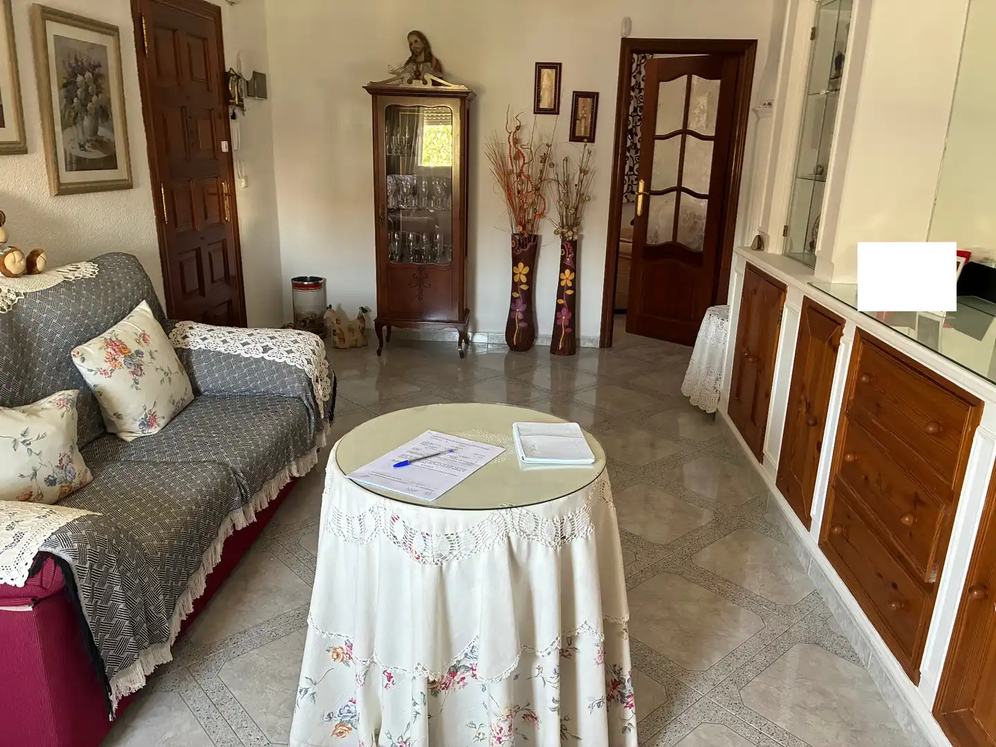 Sala de estar de Piso en venta en Los Barrios con Amueblado