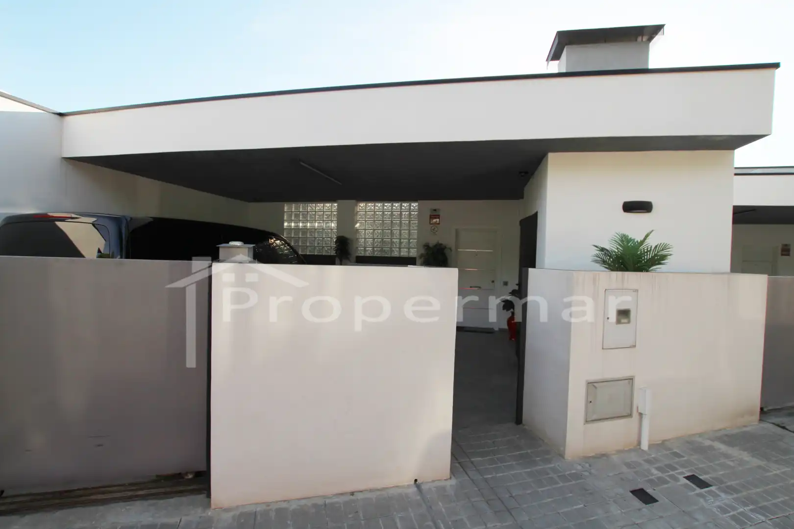 Exterior view of Detached homes for sale in Caldes d'Estrac  with Air Conditioner, Heating and Private garden