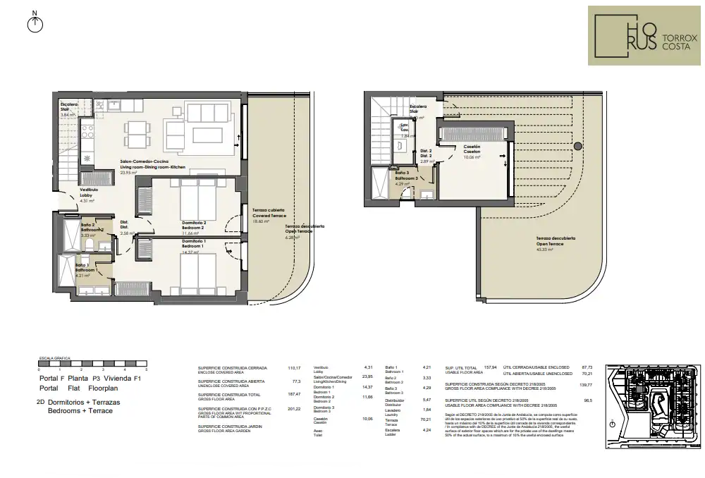 Apartments for sale in Torrox  with Air Conditioner, Terrace and Swimming Pool