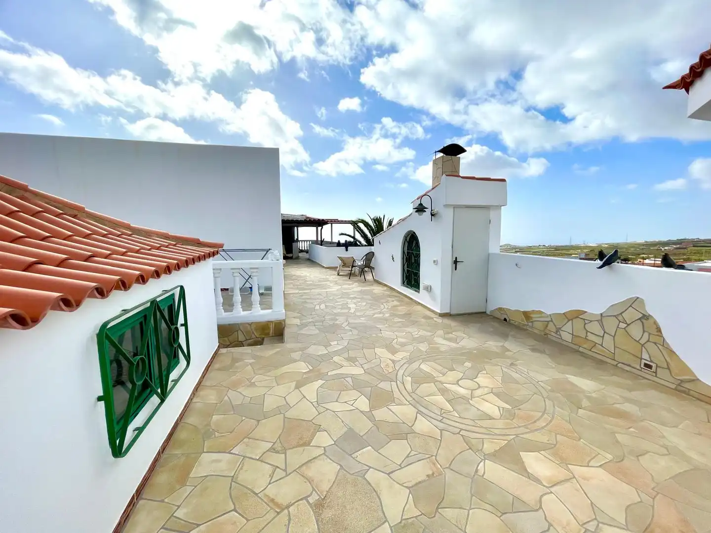 Terrace of Houses for sale in Granadilla de Abona  with Private garden, Terrace and Swimming Pool