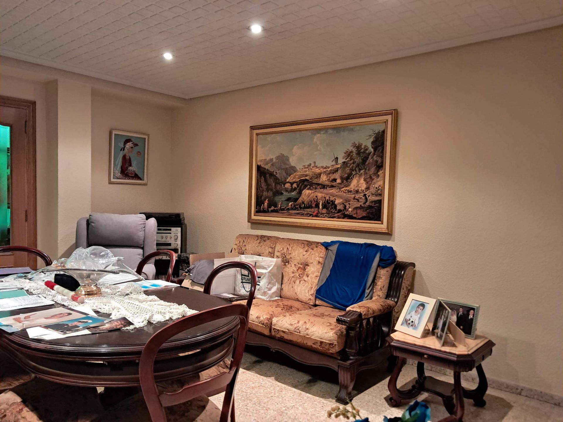 Sala de estar de Piso en venta en Mislata con Aire acondicionado y Balcón