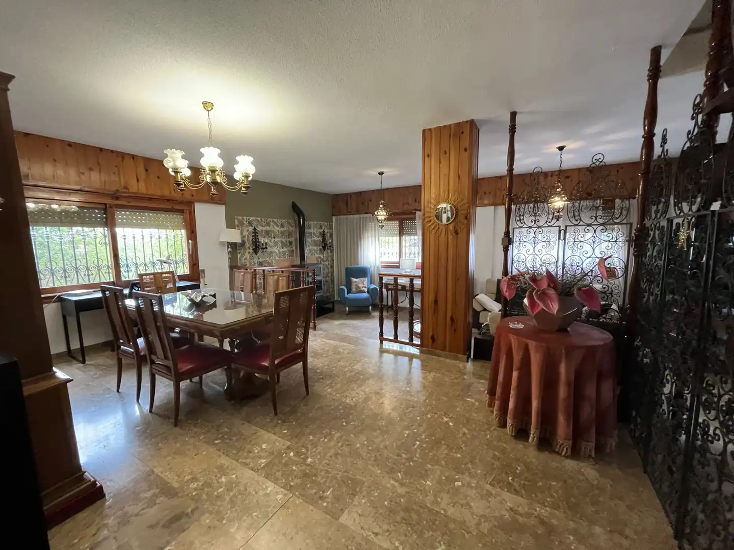 Comedor de Casa o chalet en venta en Macastre con Aire acondicionado, Jardín privado y Terraza