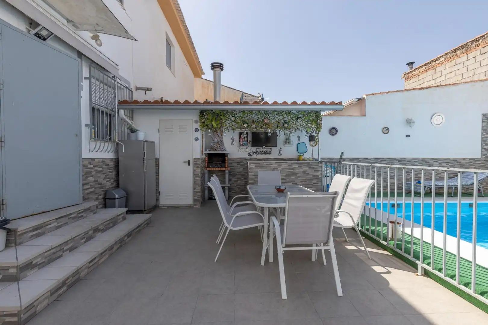 Terrace of Houses for sale in Láchar  with Air Conditioner, Heating and Swimming Pool
