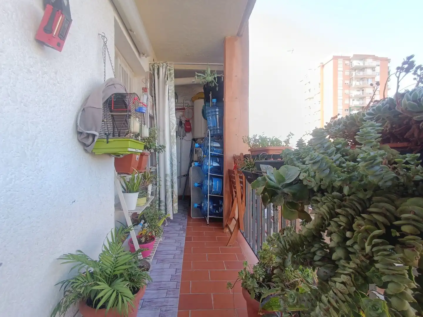 Balcony of Flat for sale in Badalona
