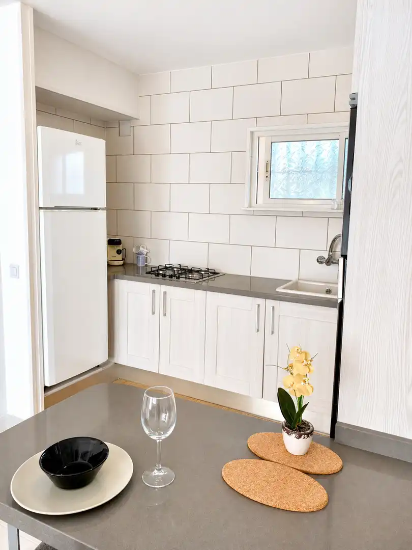 Cocina de Apartamento en venta en Sotogrande con Aire acondicionado, Terraza y Amueblado