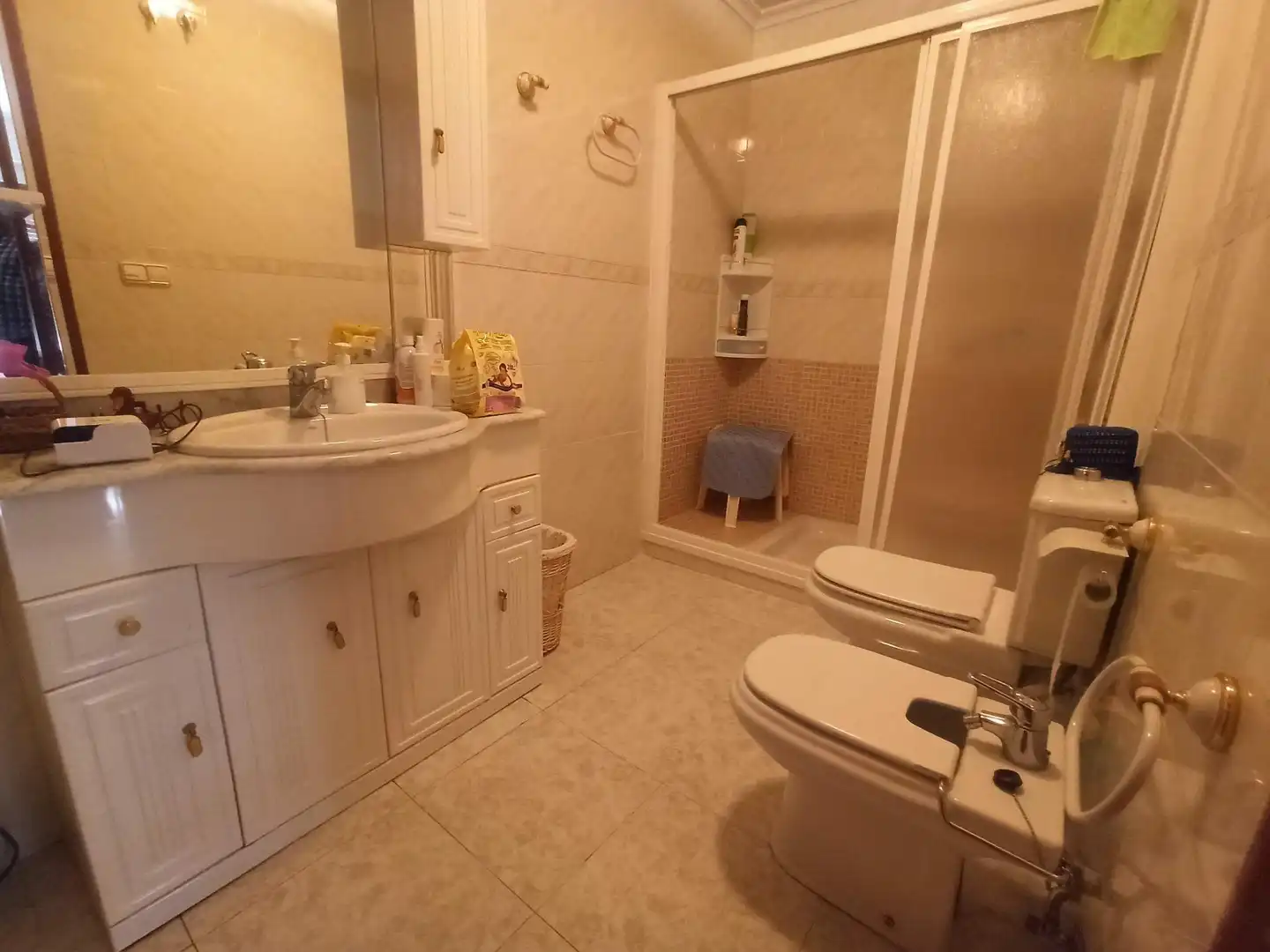 Badezimmer von Haus oder Chalet zum Verkauf in San Vicente del Raspeig / Sant Vicent del Raspeig mit Privatgarten und Abstellraum