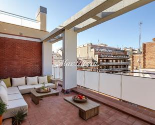 Terrace of Attic to rent in  Barcelona Capital  with Air Conditioner, Heating and Terrace