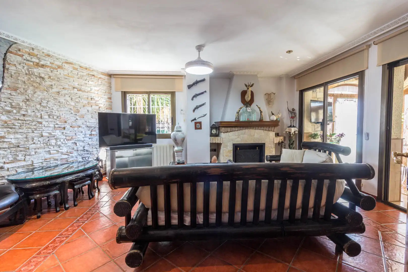 Living room of Houses for sale in Cambrils  with Heating, Private garden and Terrace