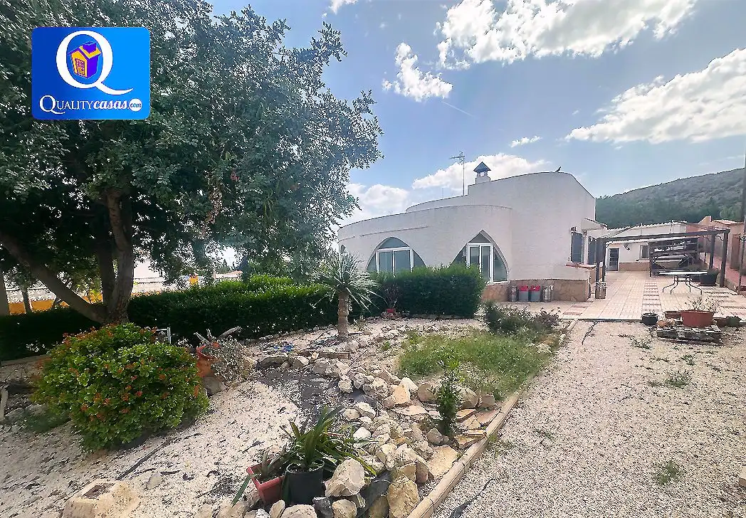 Vista exterior de Casa o chalet en venta en Mutxamel con Aire acondicionado, Calefacción y Terraza
