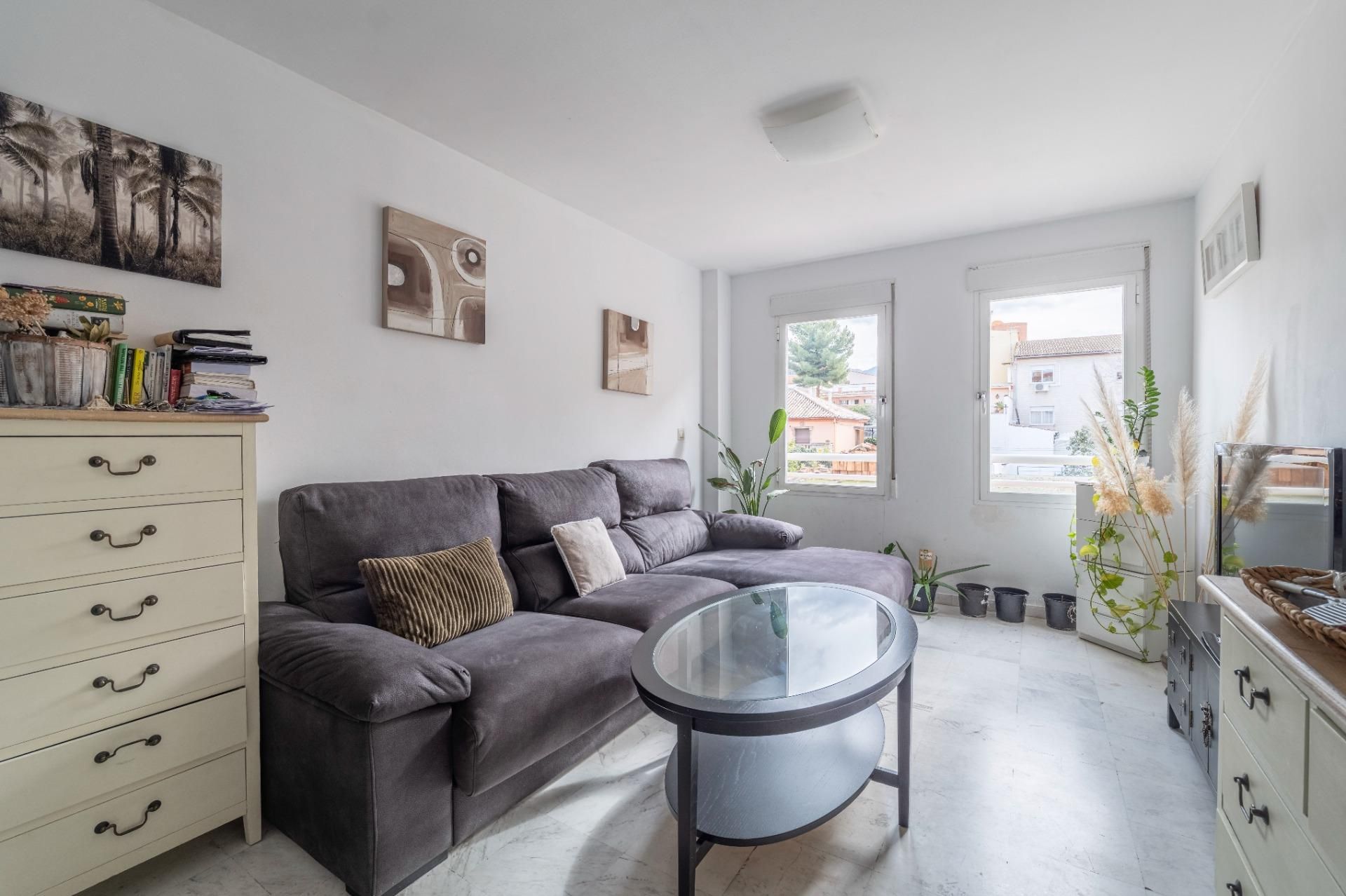 Sala d'estar de Pis en venda en Huétor Vega amb Terrassa