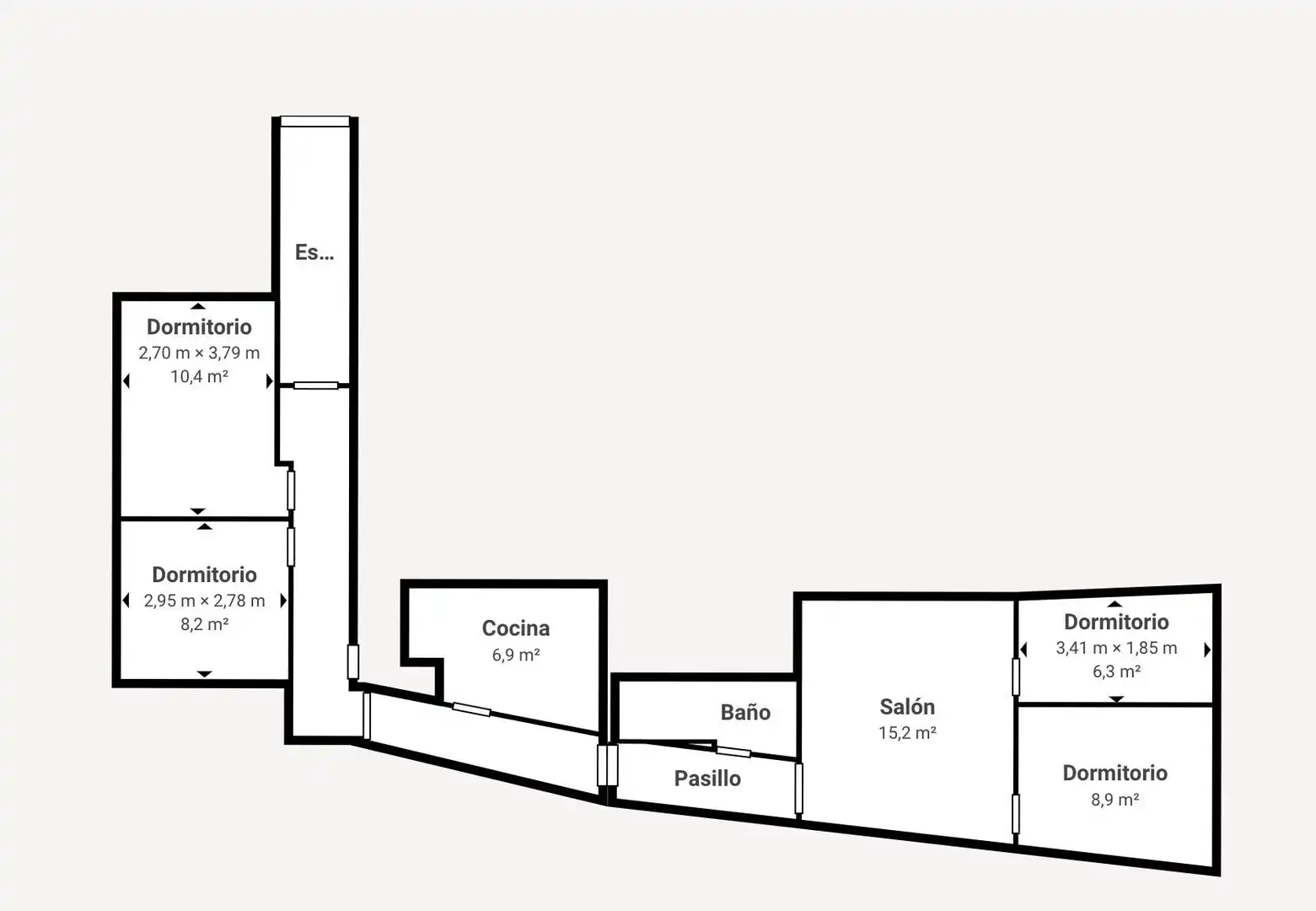Flat for sale in Antequera  with Air Conditioner and Heating