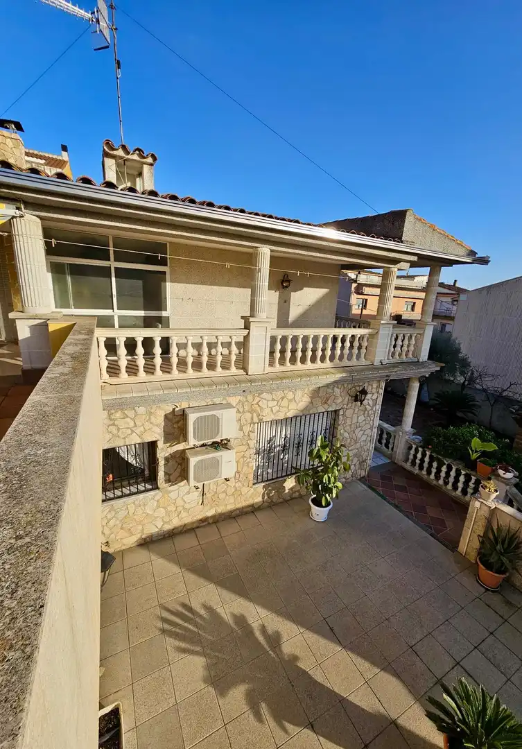 Exterior view of Houses for sale in Tordera  with Private garden, Terrace and Swimming Pool