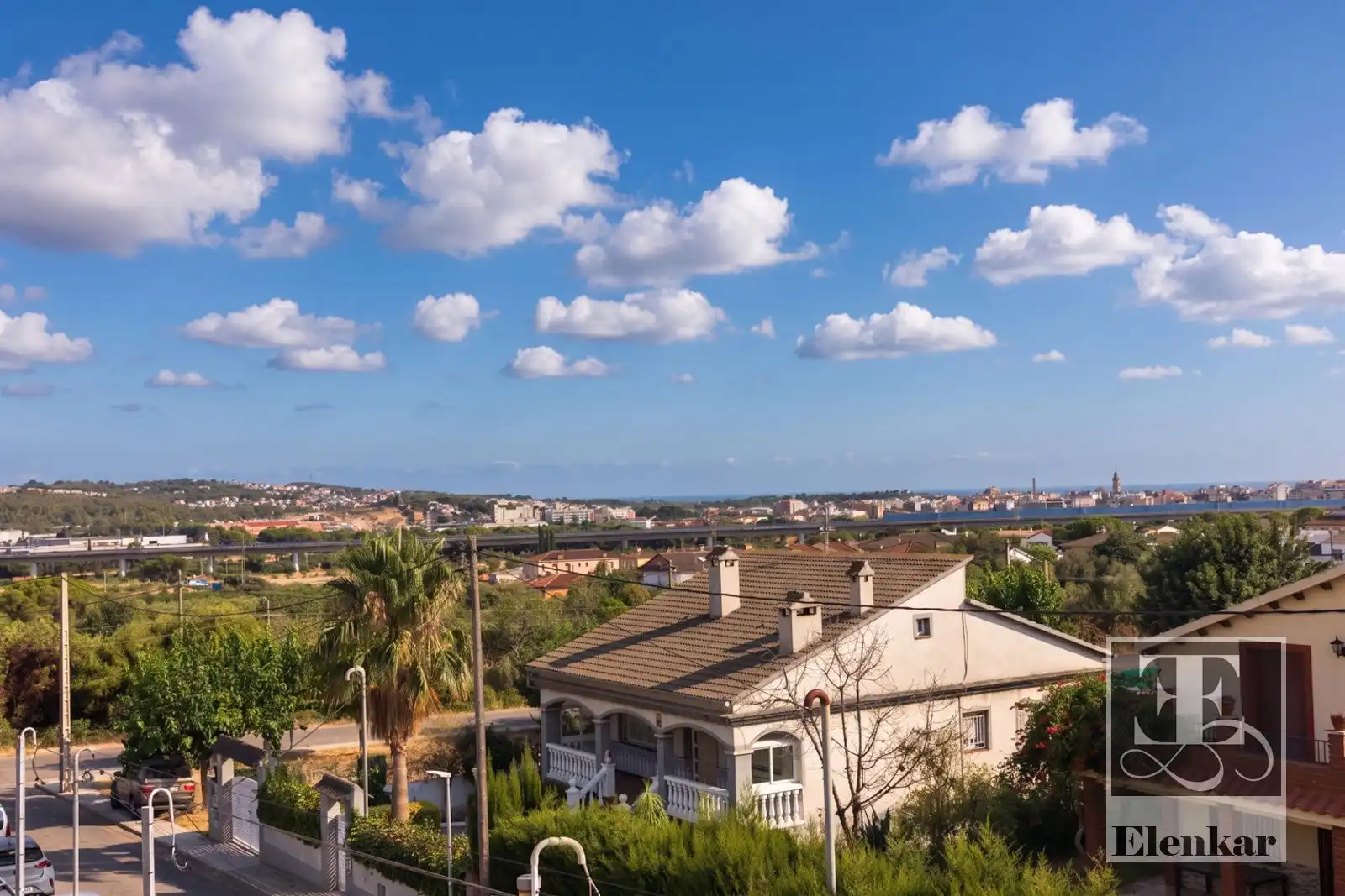 Vista exterior de Casa adosada en venta en Santa Oliva con Aire acondicionado, Terraza y Trastero