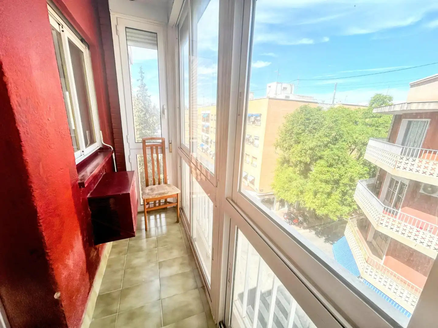 Exterior view of Flat for rent in Murcia  with Furnished and Balcony