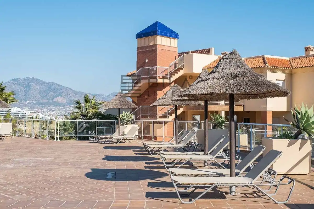 Terrace of Flat for sale in El Faro de Calaburra - Chaparral