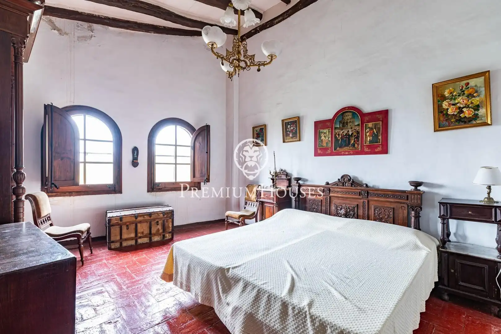 Habitación de Casa o chalet en venta en Vinyols i els Arcs con Jardín privado, Terraza y Trastero