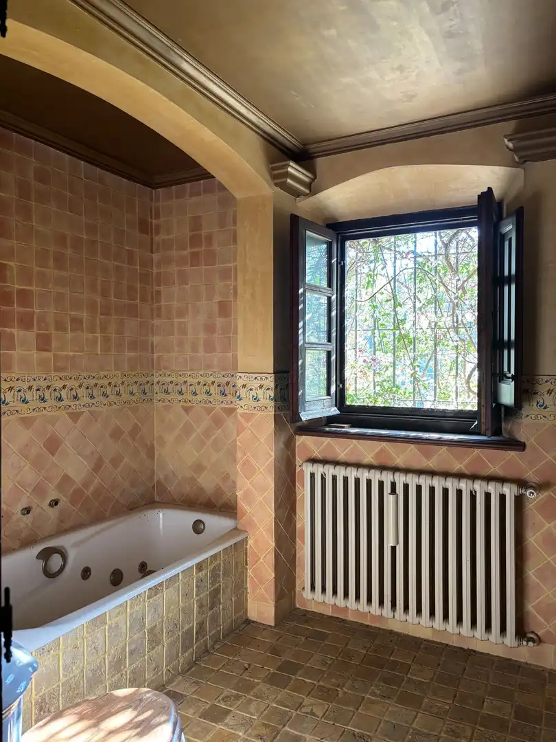 Baño de Finca rústica en venta en La Pera con Jardín privado, Trastero y Piscina