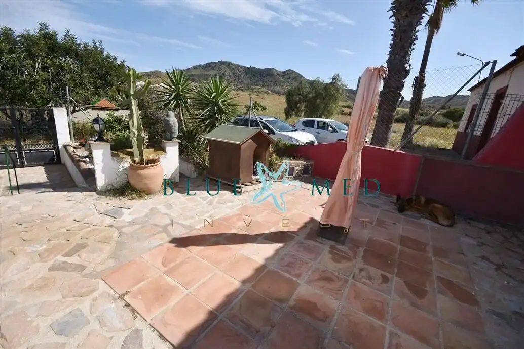 Vista exterior de Casa o chalet en venta en Mazarrón con Calefacción, Jardín privado y Terraza