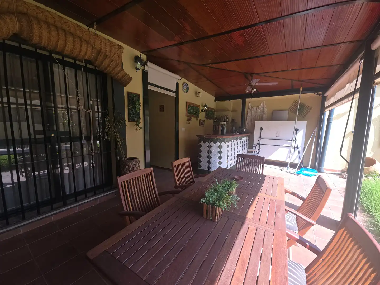 Terraza de Casa adosada en venta en Montequinto con Aire acondicionado, Calefacción y Jardín privado