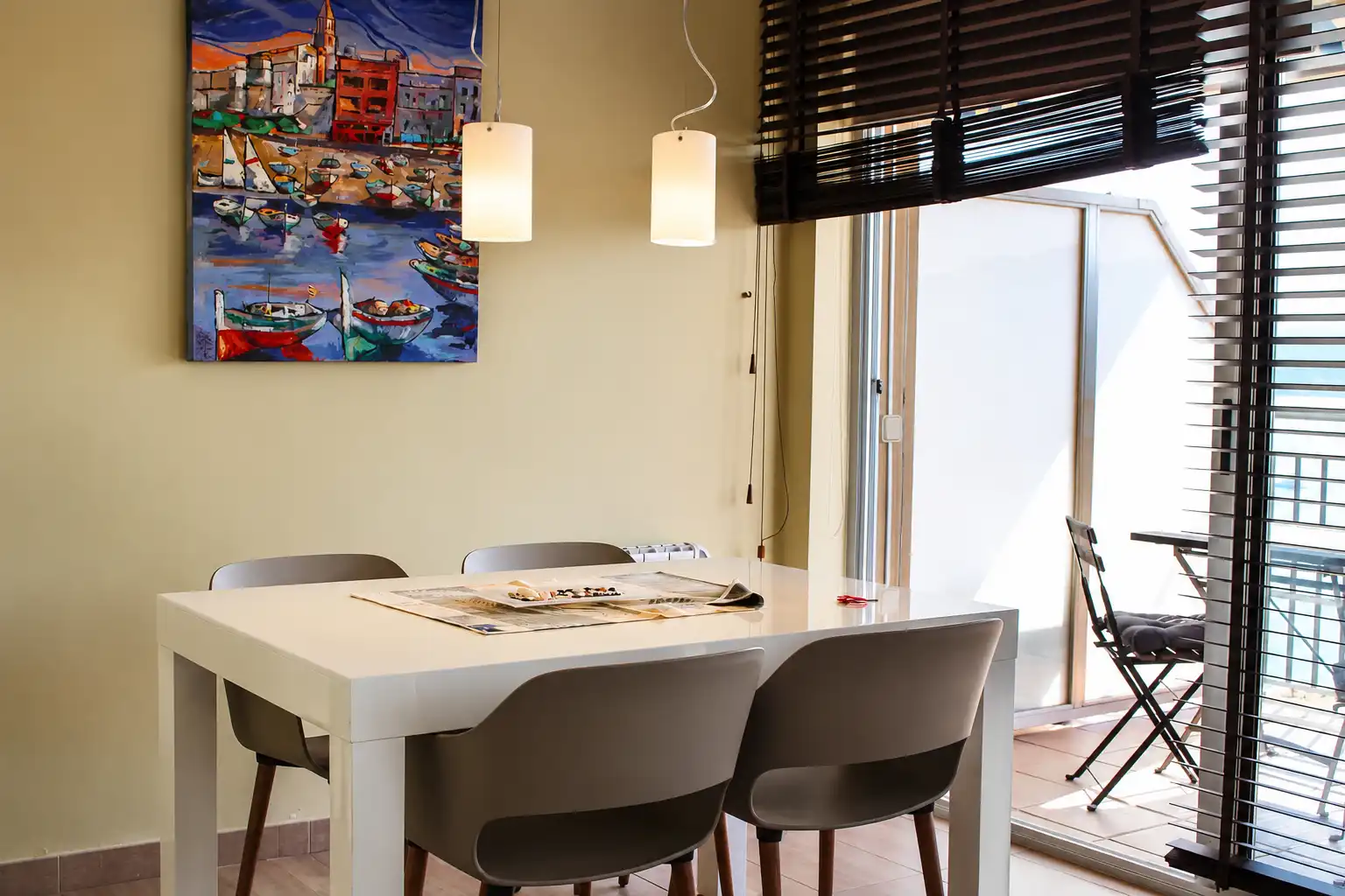 Apartament amb terrassa de lloguer a Passeig del Mar 3