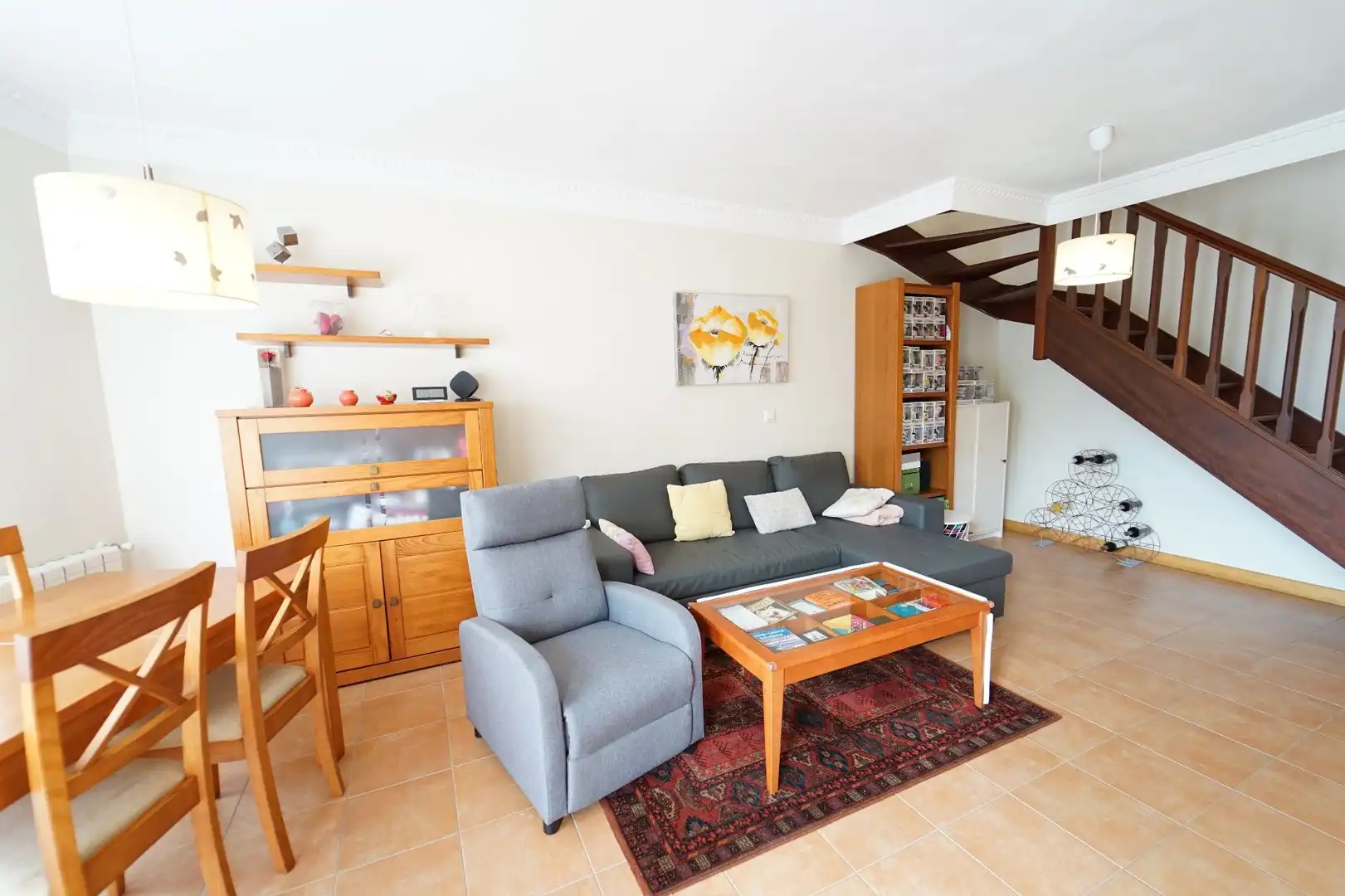 Sala de estar de Casa adosada en venta en Piélagos con Calefacción, Jardín privado y Terraza
