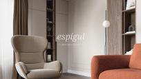 Living room of Flat for sale in  Barcelona Capital  with Air Conditioner, Heating and Parquet flooring