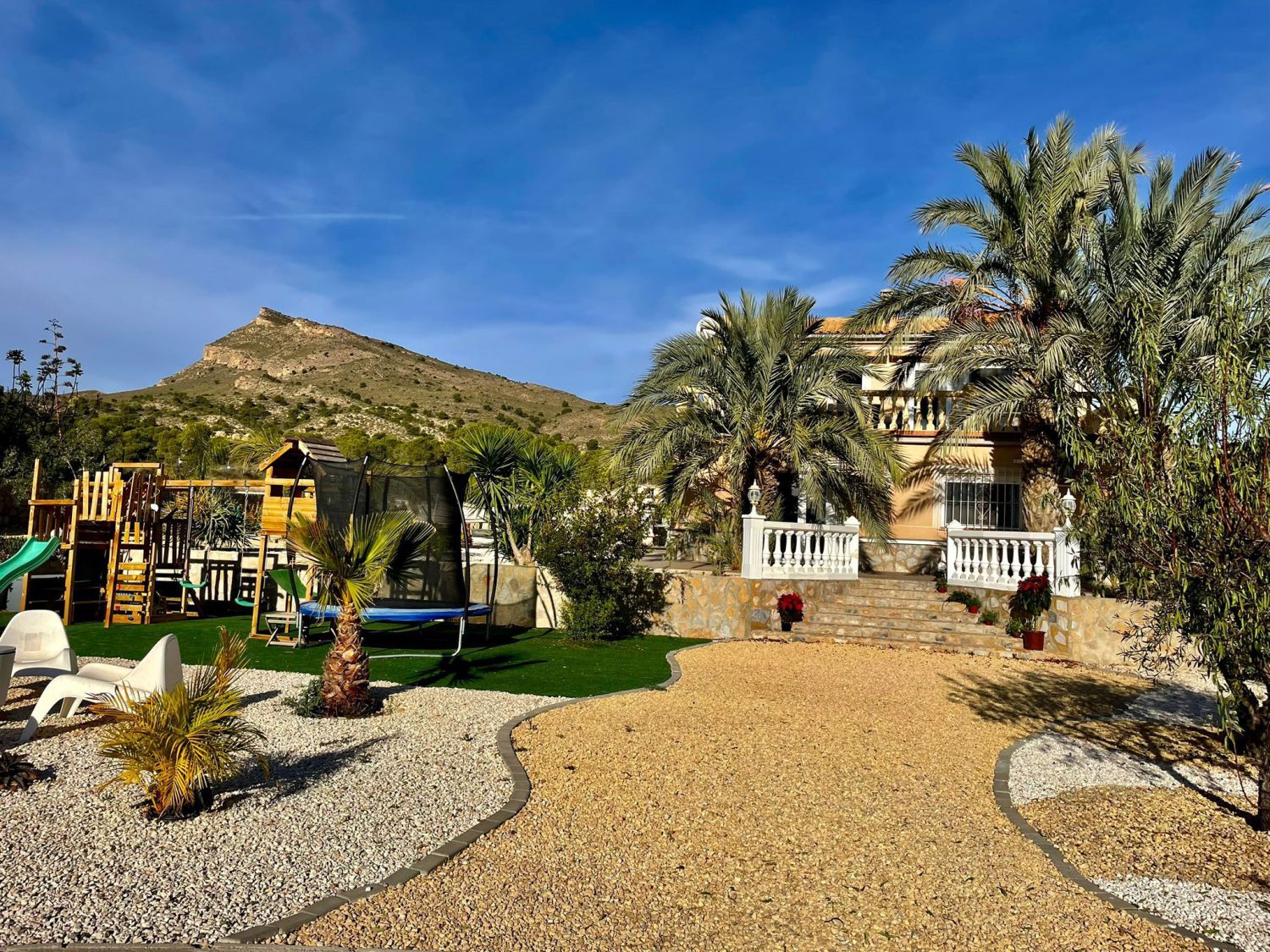 Jardí de Casa o xalet en venda en Mutxamel amb Aire condicionat, Calefacció i Jardí privat