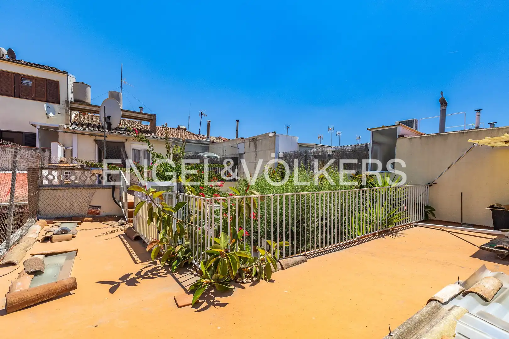 Terraza de Casa adosada en venta en Terrassa con Calefacción, Jardín privado y Terraza