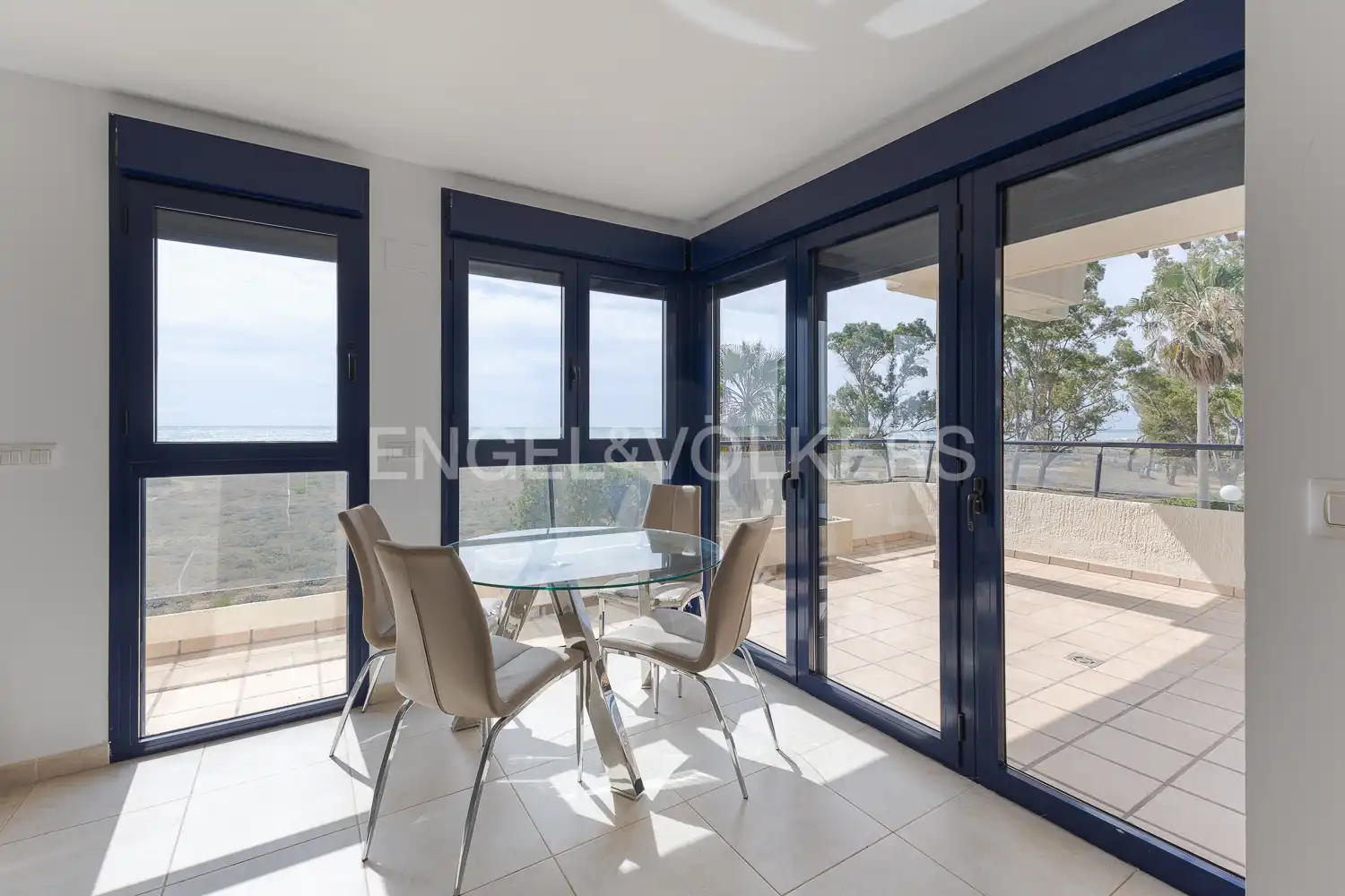 Terrace of Houses for rent in Sagunto / Sagunt  with Air Conditioner, Heating and Private garden