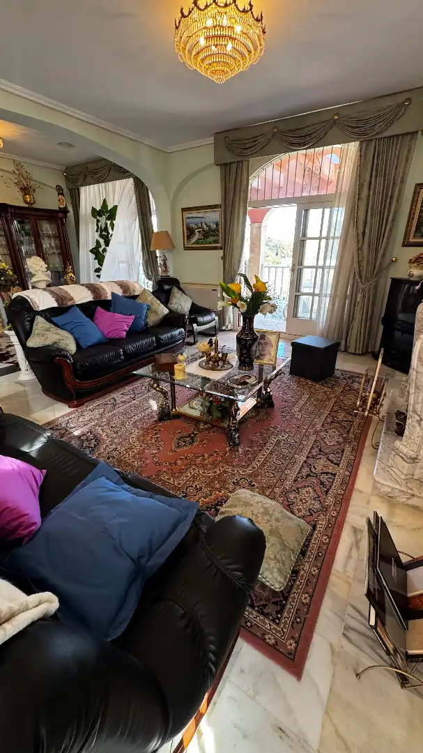 Sala d'estar de Casa o xalet en venda en Torredembarra amb Aire condicionat, Calefacció i Jardí privat