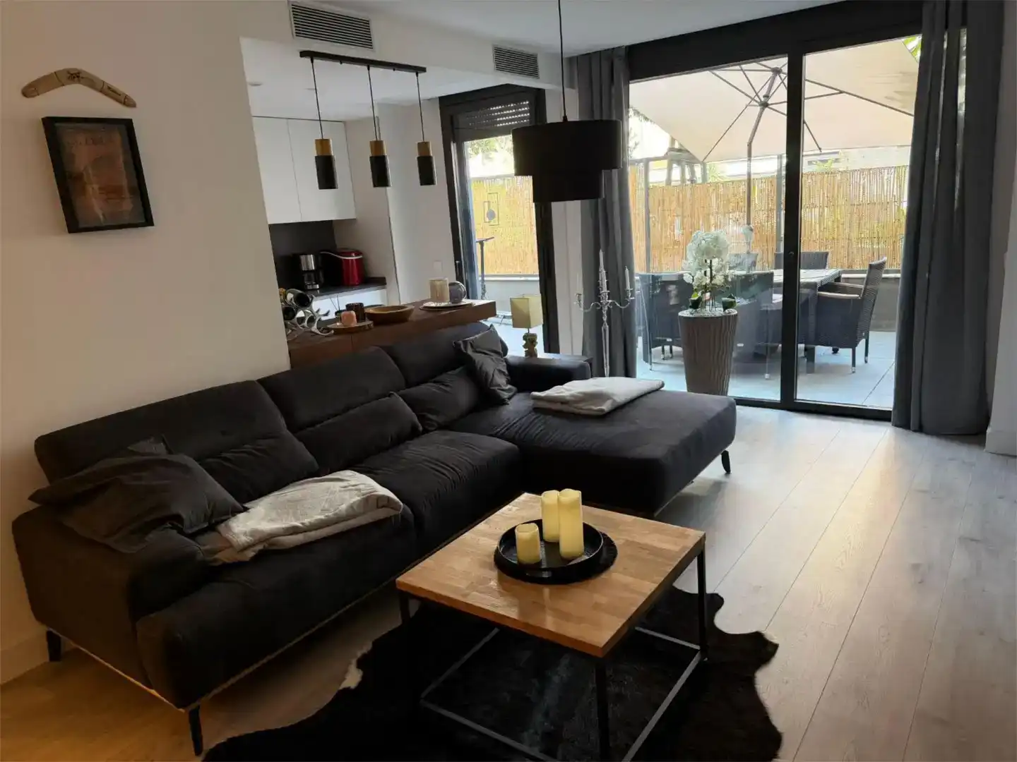 Wohnzimmer von Wohnungen zum Verkauf in  Palma de Mallorca mit Klimaanlage und Schwimmbad