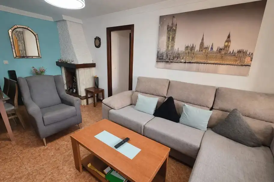Sala de estar de Piso en venta en Málaga