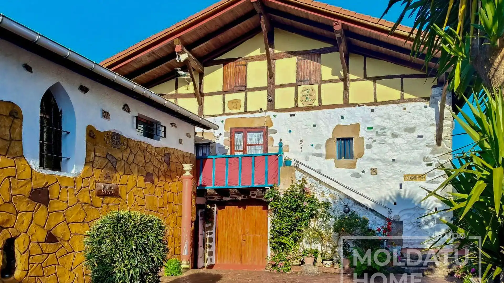 Vista exterior de Casa o xalet en venda en Bedia amb Calefacció, Jardí privat i Terrassa