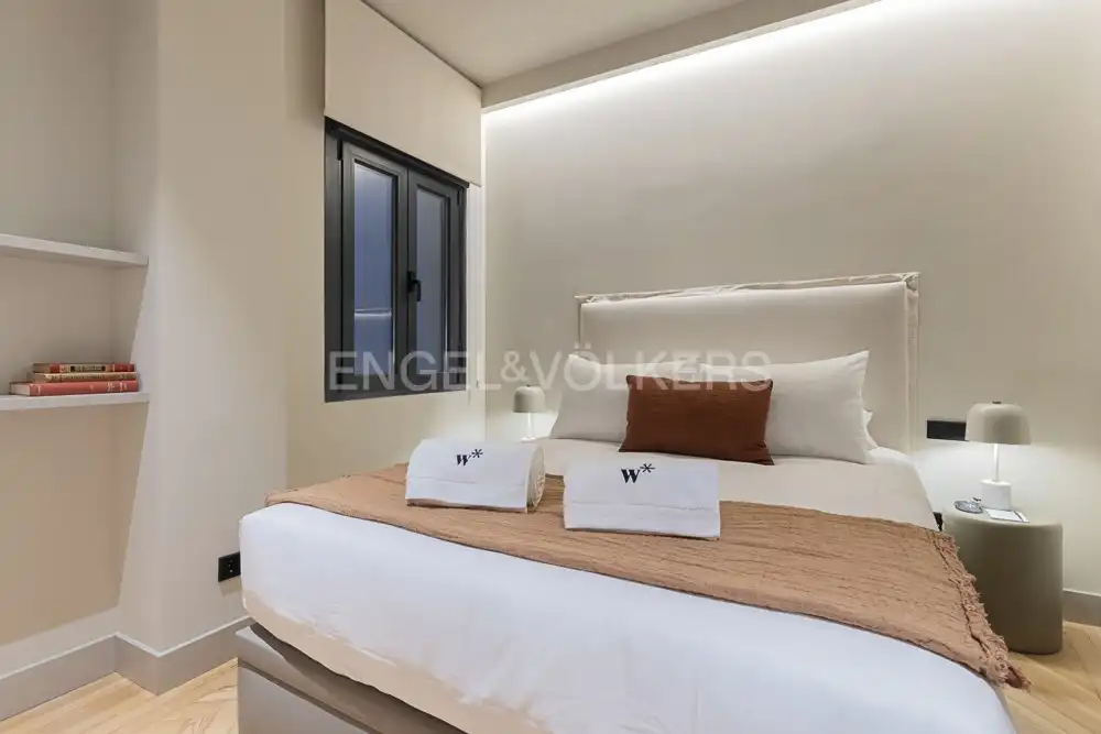 Habitación de Piso de alquiler en Madrid con Aire acondicionado, Calefacción y Amueblado