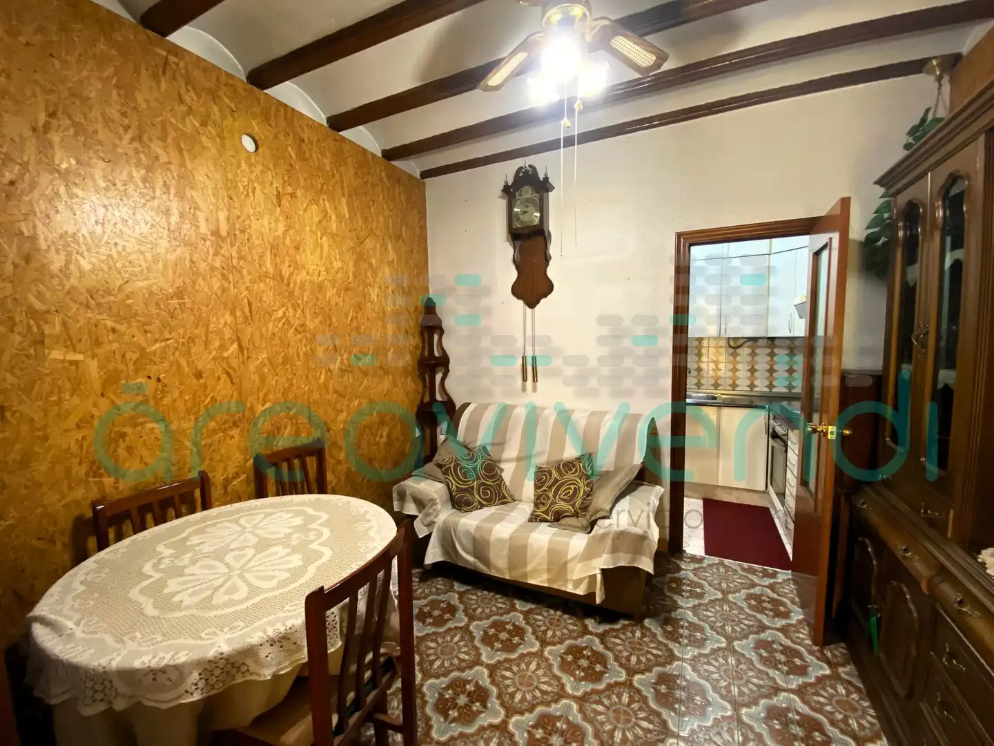Living room of Detached homes for sale in Castellón de la Plana / Castelló de la Plana  with Terrace, Furnished and Balcony
