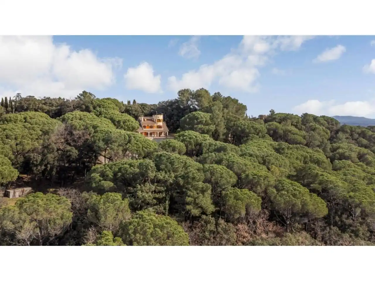 Vista exterior de Finca rústica en venda en Sant Feliu de Buixalleu amb Calefacció, Jardí privat i Terrassa
