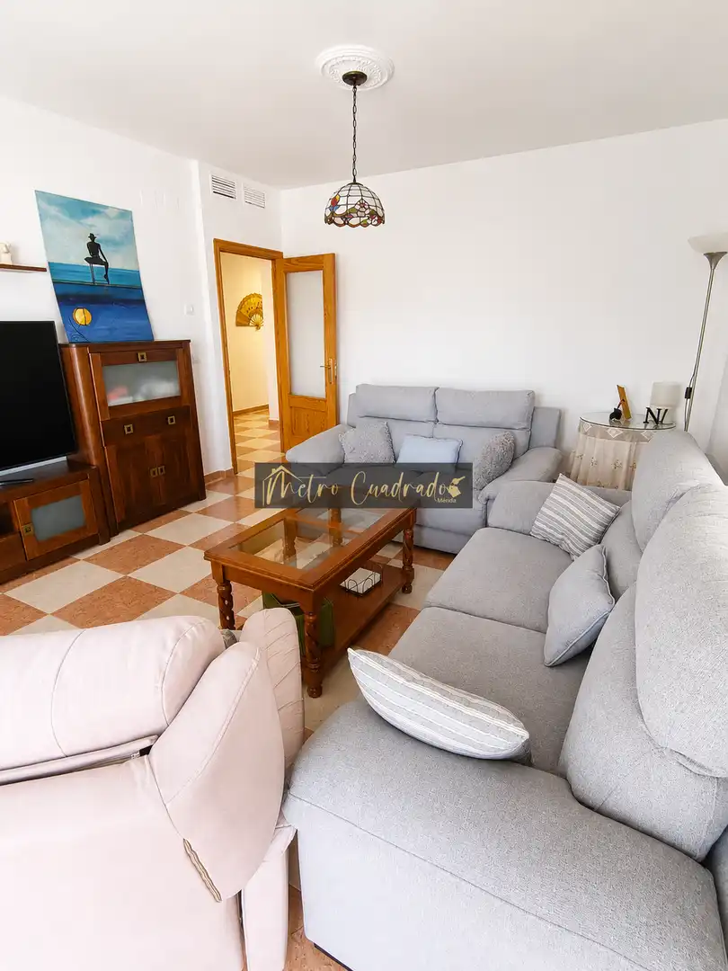 Sala d'estar de Pis en venda en Mérida amb Aire condicionat i Terrassa