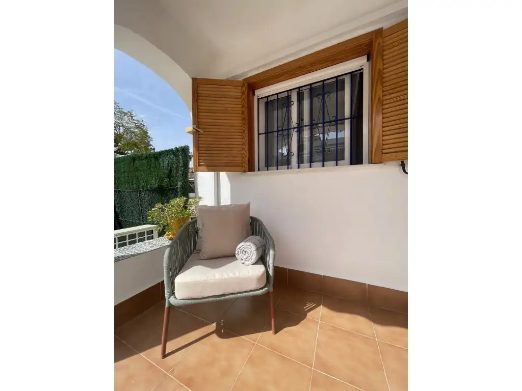 Terraza de Apartamento en venta en Vera con Aire acondicionado, Terraza y Amueblado