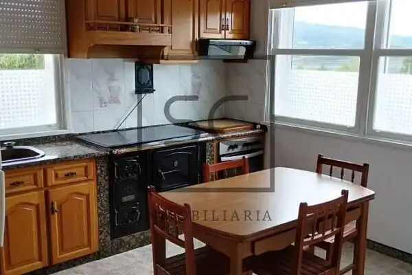 Cuina de Casa o xalet en venda en Ortigueira amb Jardí privat i Balcó