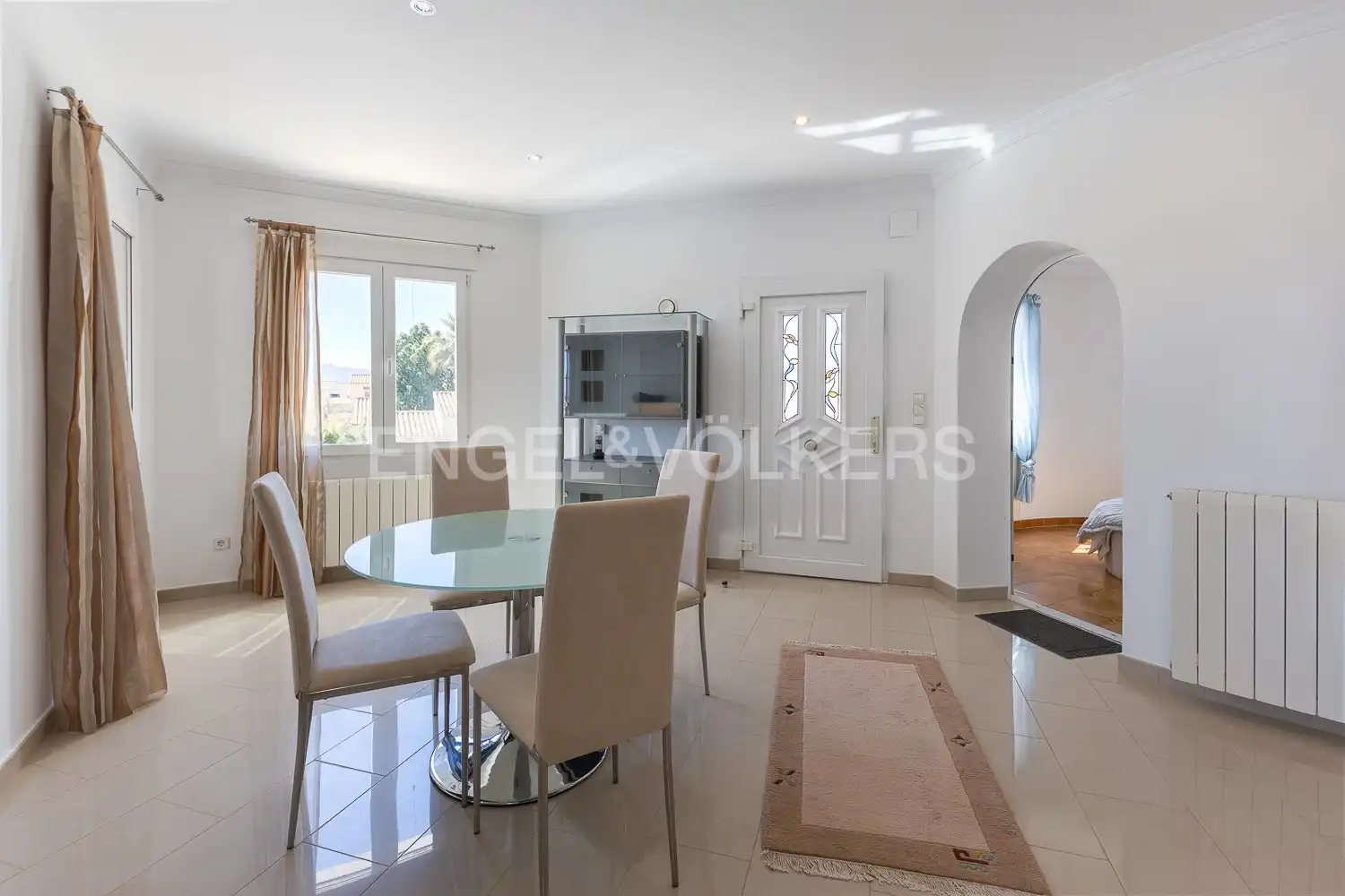 Comedor de Finca rústica en venta en Els Poblets con Aire acondicionado, Calefacción y Jardín privado
