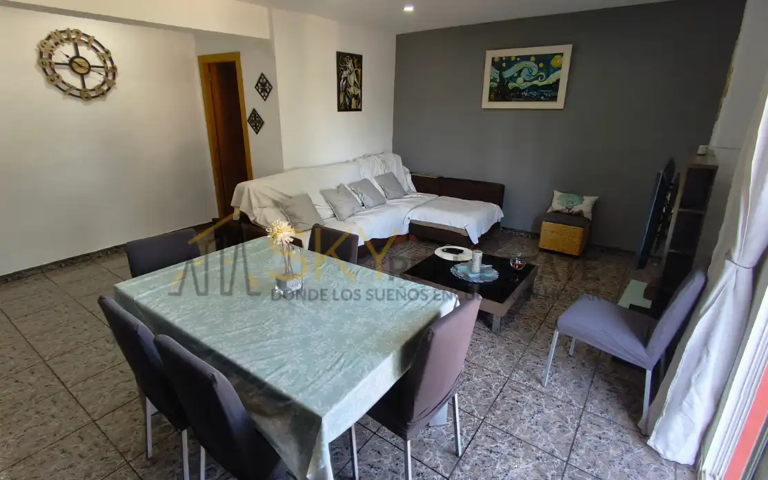 Sala de estar de Piso en venta en Paterna con Aire acondicionado, Terraza y Balcón